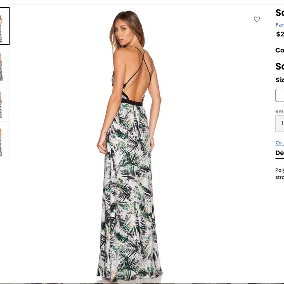 Parker Samson Combo Maxi Dress from Revolve M - Picture 10 of 10